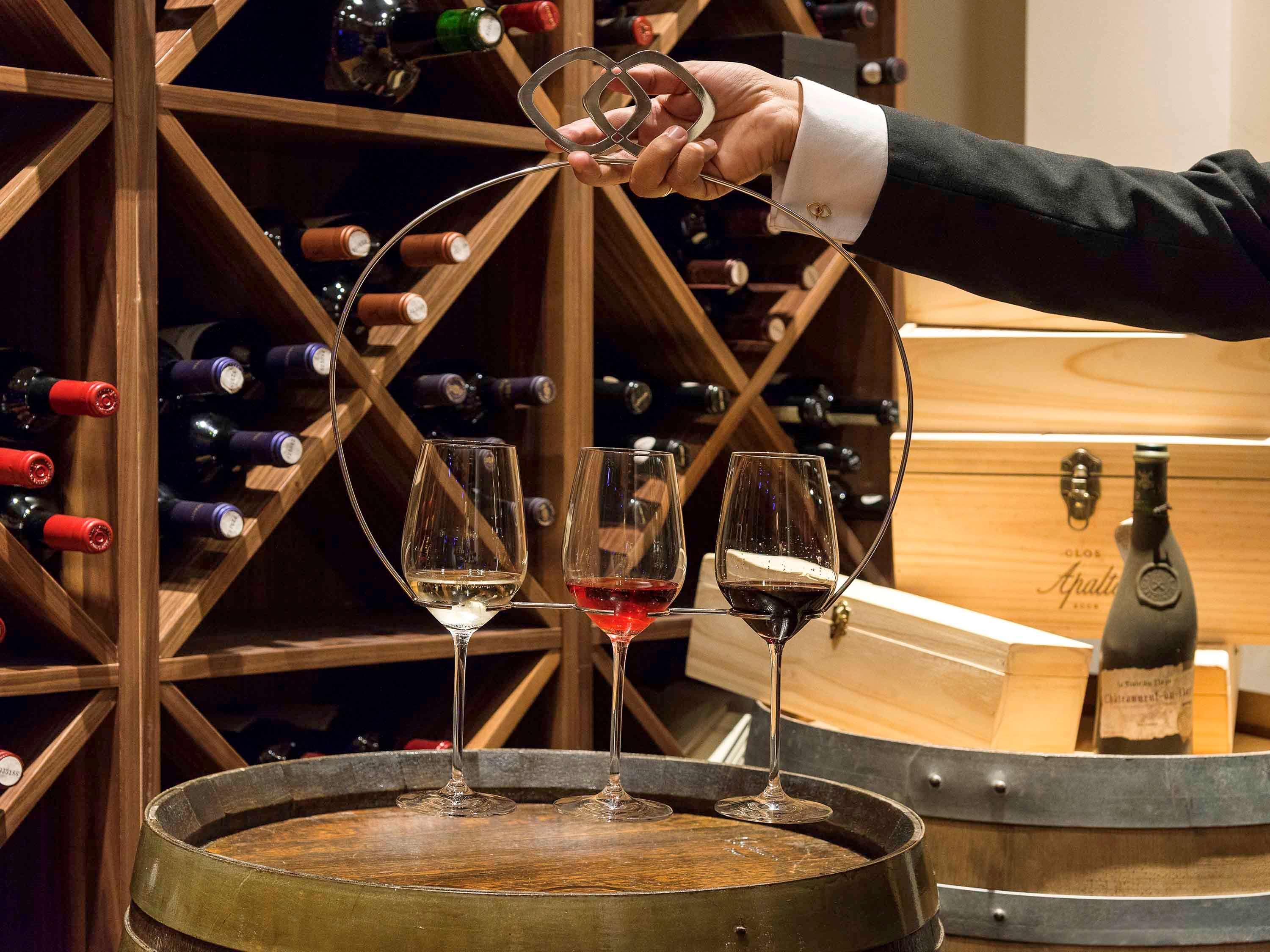 Sofitel Montevideo Casino Carrasco & Spa Buitenkant foto Wine tasting
