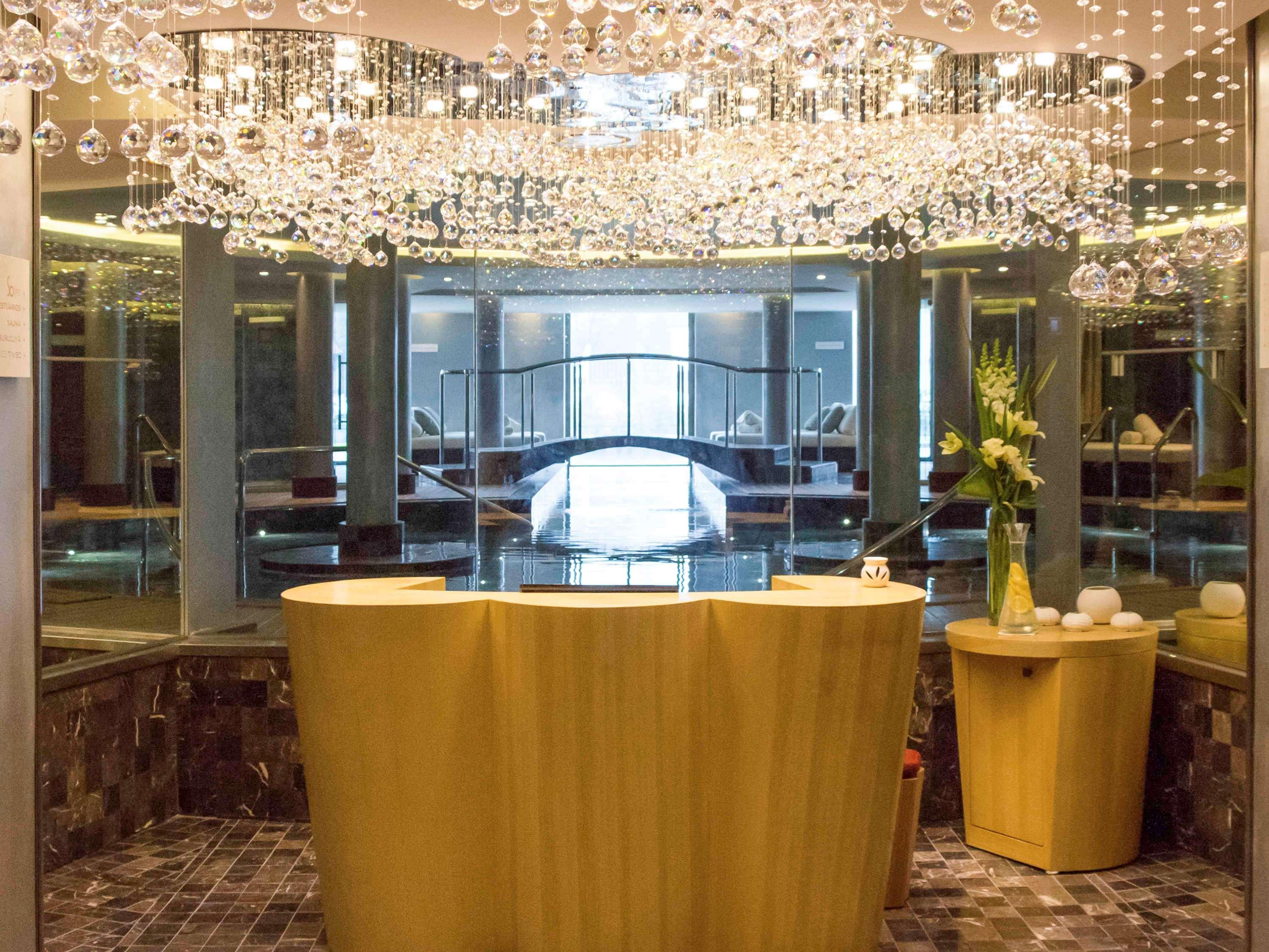 Sofitel Montevideo Casino Carrasco & Spa Buitenkant foto The lobby of the hotel